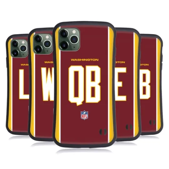 football WASHINGTON FOOTBALL TEAM POSITIONS & LOGO HYBRID CASE APPLE iPHONES PHONES
