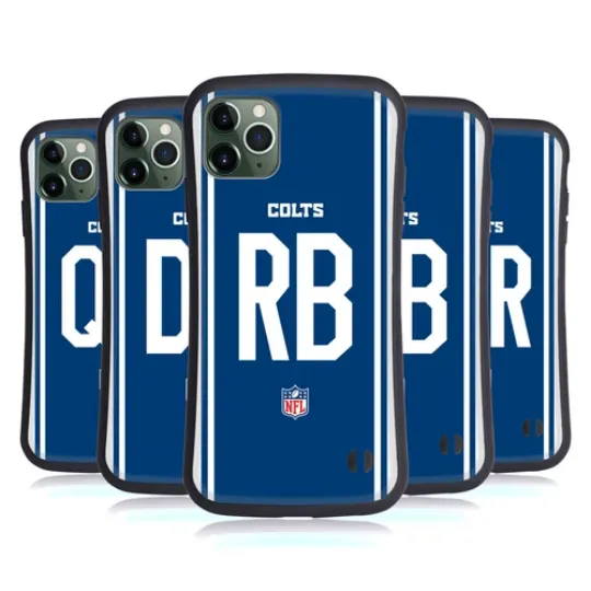 Discover football INDIANAPOLIS COLTS POSITIONS & LOGO HYBRID CASE FOR APPLE iPHONES PHONES