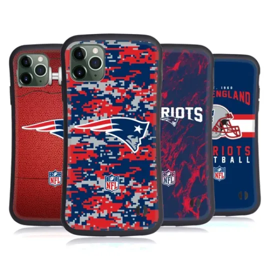 football NEW ENGLAND PATRIOTS GRAPHICS HYBRID CASE FOR APPLE iPHONES PHONES