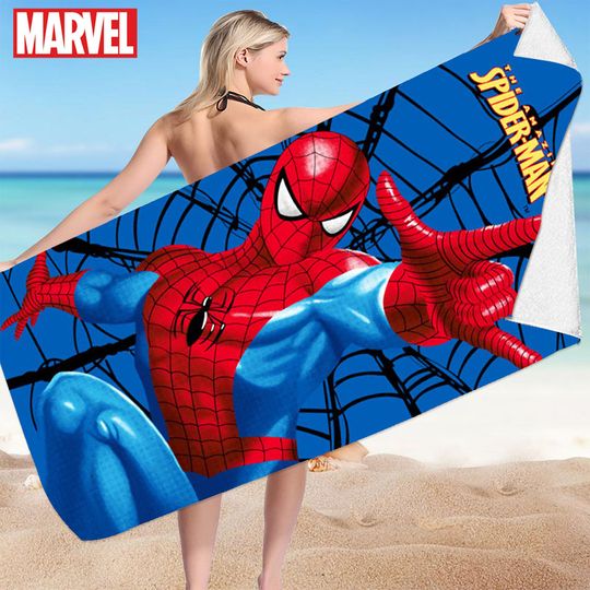 Spiderman Quick Drying Beach Towels Cartoon