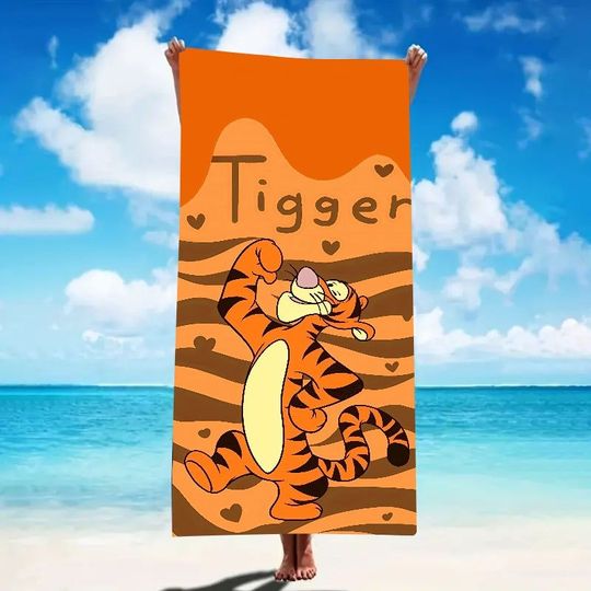 Discover Disney Tigger Beach Towel