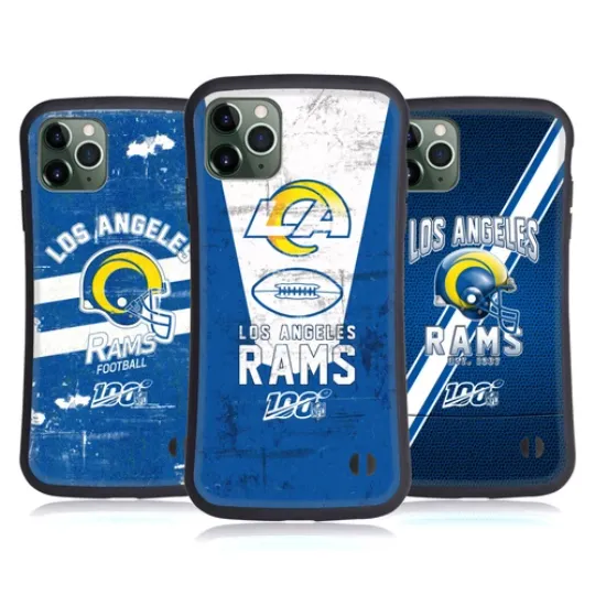 Discover football LOS ANGELES RAMS LOGO ART HYBRID CASE FOR APPLE iPHONES PHONES