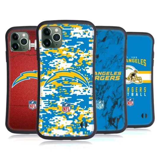 Discover football LOS ANGELES CHARGERS GRAPHICS HYBRID CASE FOR APPLE iPHONES PHONES