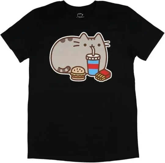 Pusheen The Cat Fast Food T-Shirt