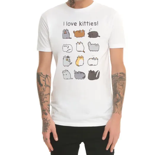 Pusheen The Cat I Love Kitties T-Shirt