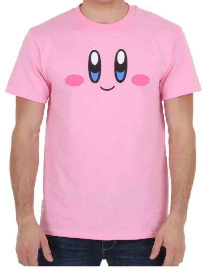 Nintendo Kirby Happy Face Pink T-Shirt