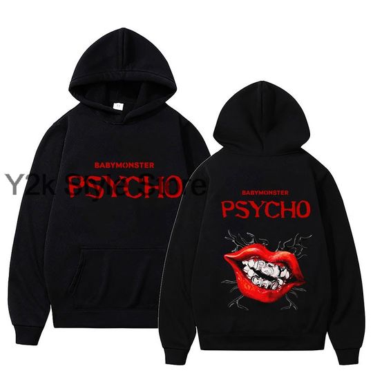 Discover KPOP BABYMONSTER PSYCHO Tour 2026 Hoodies