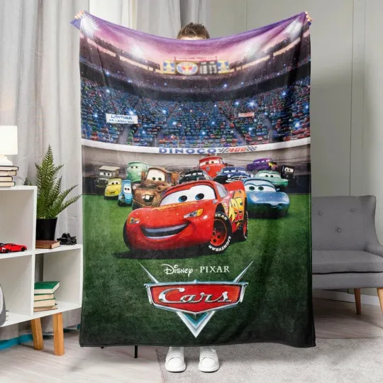 Discover Disney Car Characters Blanket Gift For Friends, Kids V6