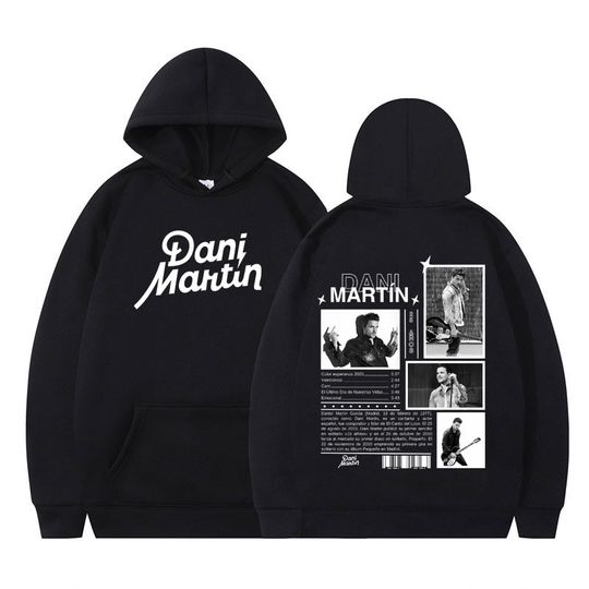 Discover Rapper Dani Martin Album Tour 2026 Print Hoodie