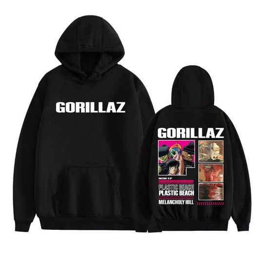 Discover Gorillaz The Mountian Album 2026 Tour Hoodies