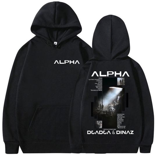 Discover Rapper Alpha Djadja & Dinaz Tour 2025 Album Hoodie