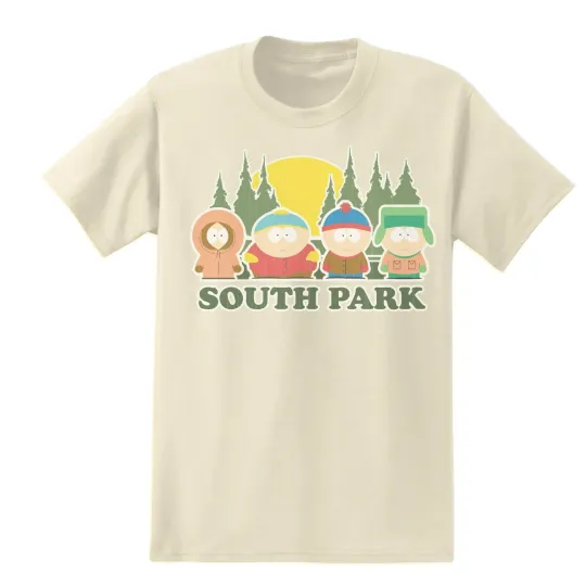 Discover South Park Vintage Group T-Shirt White