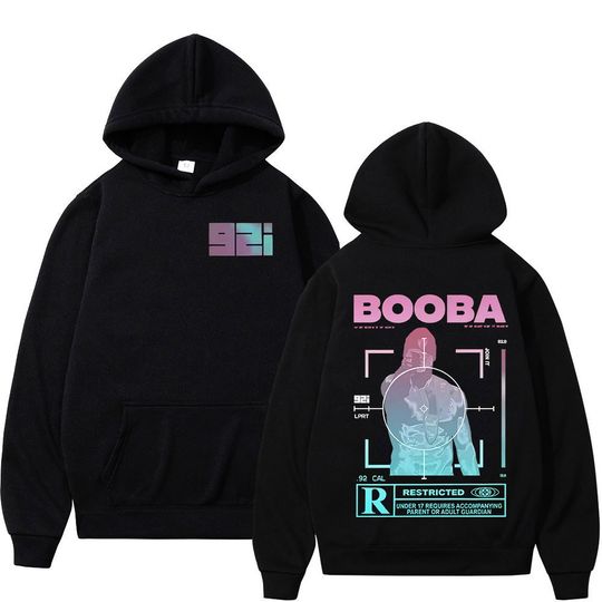 Discover France Rapper BOOBA B2O Tour 2025 Hoodie