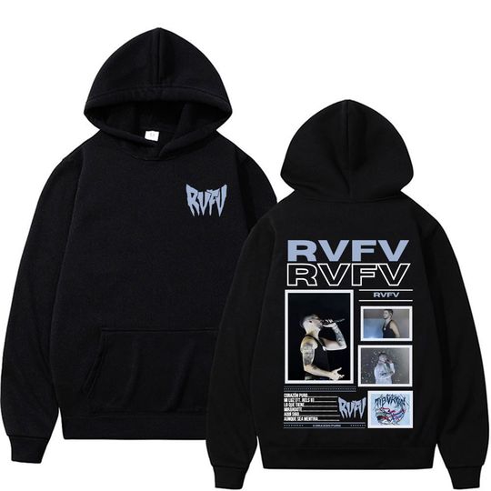 Discover Rapper RVFV Eltiburón Tour 2025 Graphic Hoodie