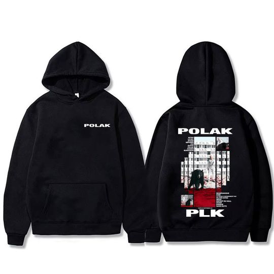 Discover Rapper Plk Polak Graphic Hoodie M