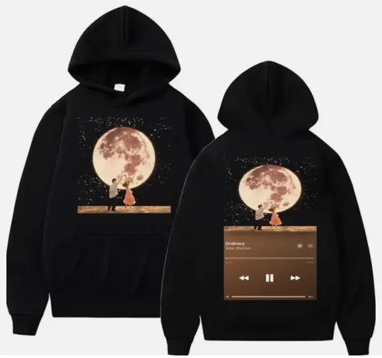 Discover Vintage Alex Warren Tour 2026 Dates Shirts, Moon Dance Hoodie 2D