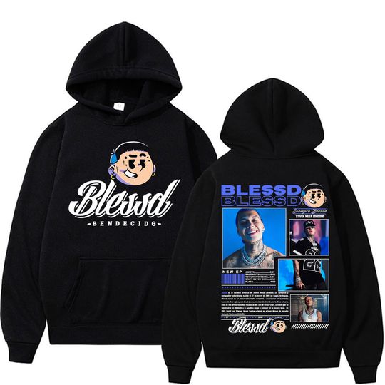 Discover Blessd El Bendito Album Tour 2026 Merch Hoodies