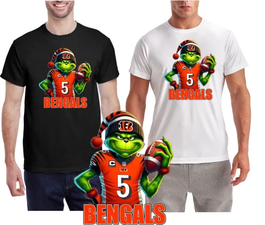 Discover New / Bengals Christmas funny character T-Shirt