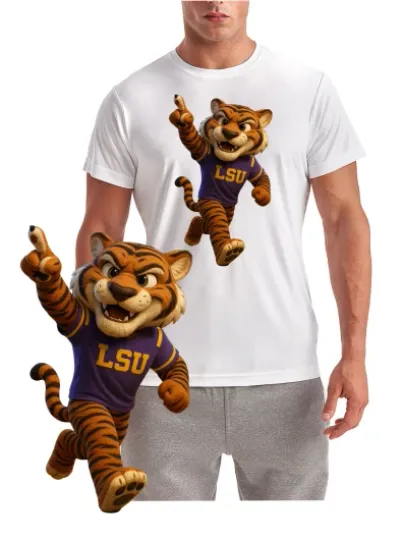 Discover LSU Tigers / Wicking T-Shirt