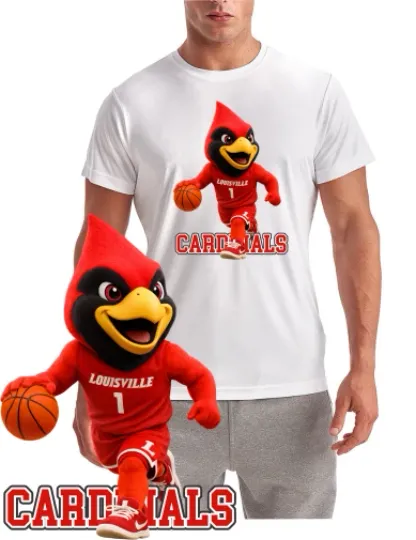 Discover Louisville Cardinals Basketball T- Shirt
