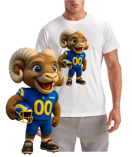 Discover LA Rams Mascot T Shirt