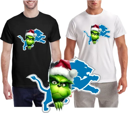 Discover Detroit Lions funny character Tee / Wicking T-Shirt