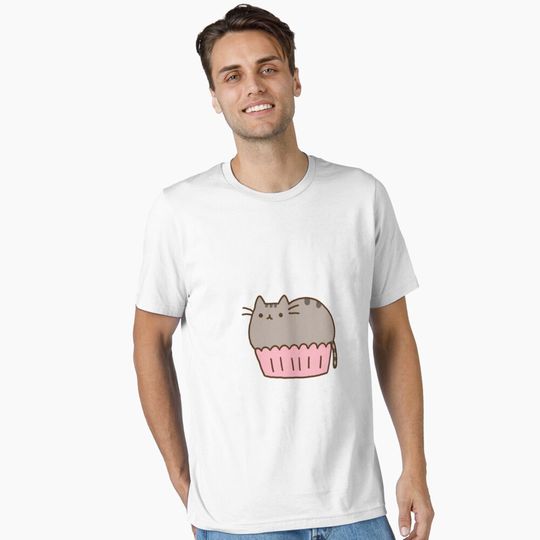 Discover  cat sitting in cupcake Essential T-Shirt