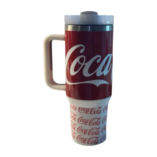 Discover Custom Made 40oz Stainless Steel Tumbler-Coca Cola~Coca Cola Lovers~Coke~Gift