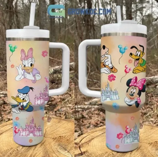 Discover Donald Duck Love Disney 40oz Tumbler with Handle