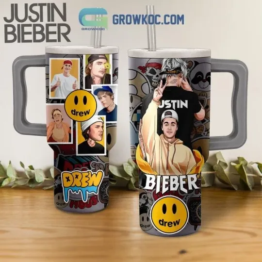 Discover Justin Bieber Drew 40oz Tumbler with Handle