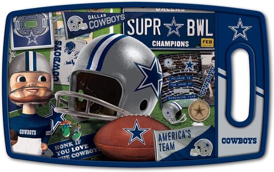 YouTheFan Football Retro Series Wooden Cutting Board