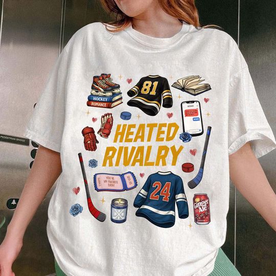 Discover Comfort Color Hockey Heated Rivalry Shirt, Hollander Rozanov LGBT Love Sweatshirt, Queer Hockey Fan Shirt, Ilya Rozanov Shirt