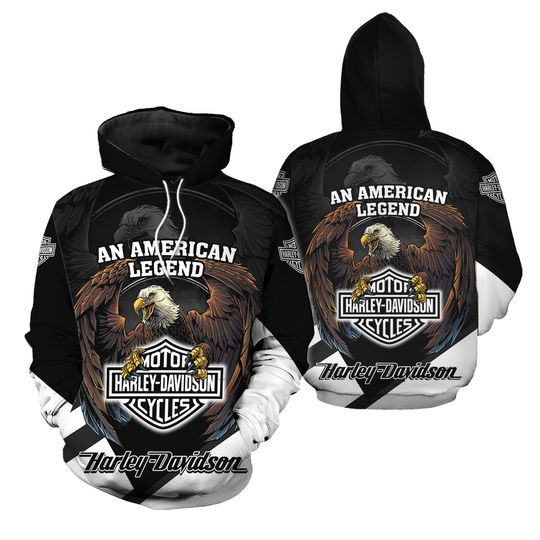 Harley Racing Davidson 3D Hoodie