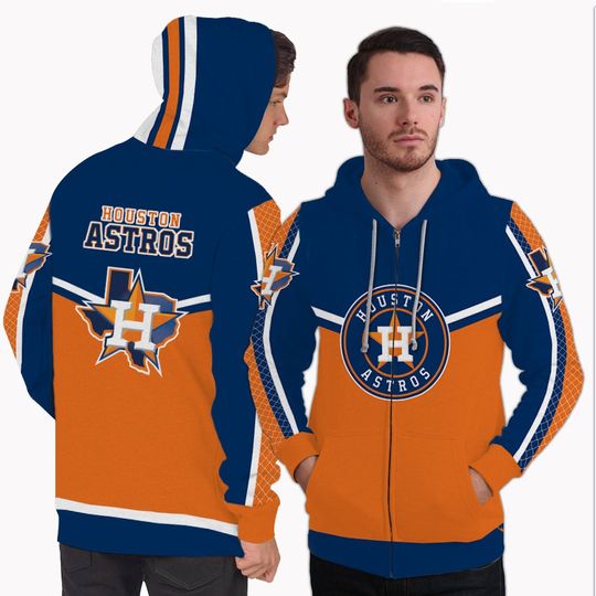 Discover Gorgeous Fitting Houston Astros Zip Hoodie