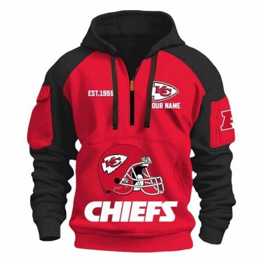 2025 Chiefs Est 1959 Quarter Zip Hoodie