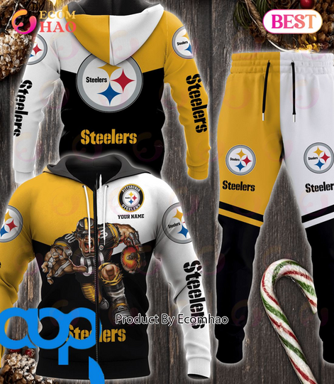 Pittsburgh Steeler Football Personalized Combo 3D Hoodie, Zip Hoodie And Joggers Sports Fans