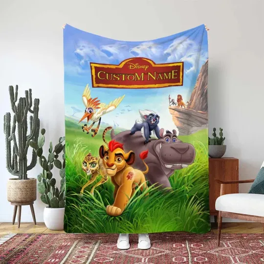 Discover The Lion Guard Blanket, Kion And Bunga Gift Fleece Blanket