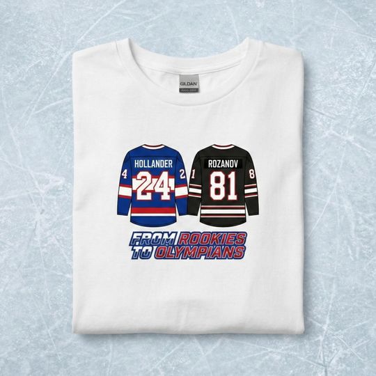 Discover Heated Rivalry Rookies to Olympians Fan T-Shirt Sports Romance Hockey Gift