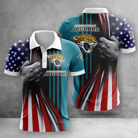 Discover Personalized Jacksonville Football Team Jaguarss Polo Shirt Unisex Adults S-5XL