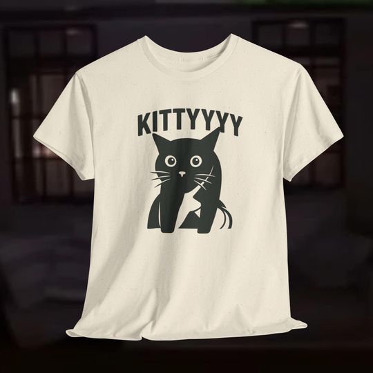 Discover Funny Twitch Cat Meme T-Shirt Inspired Gamer Tee