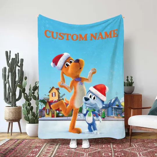 Discover Go Dog Go Baby Blanket, Tag Scooch Winter Custom Fleece Blanket