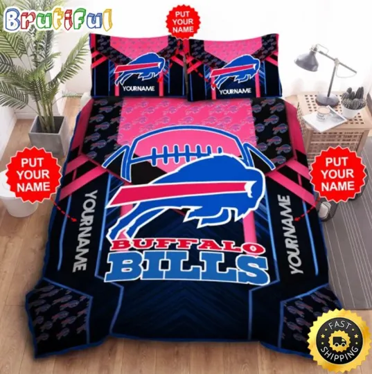 Custom Buffalo Bills Football Team Bedding Set