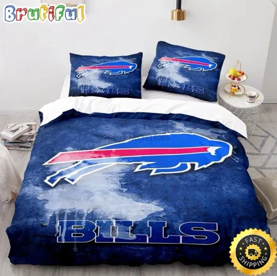 Buffalo Bills Football Team Bedding Set