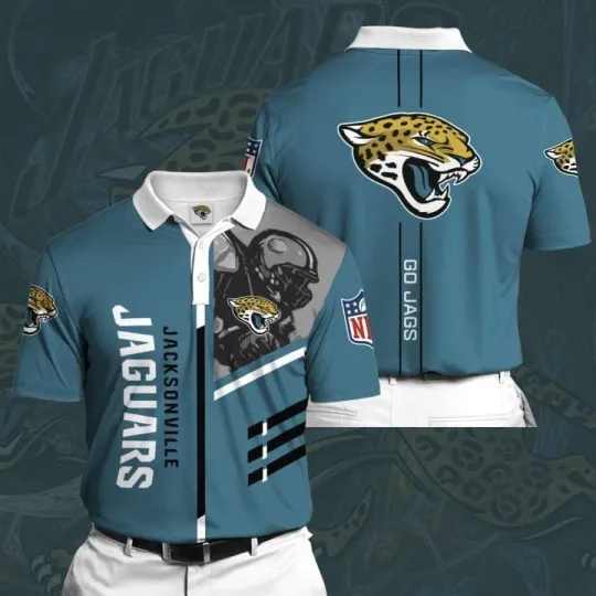 Discover Jacksonville Football Team Jaguarss Polo Shirt