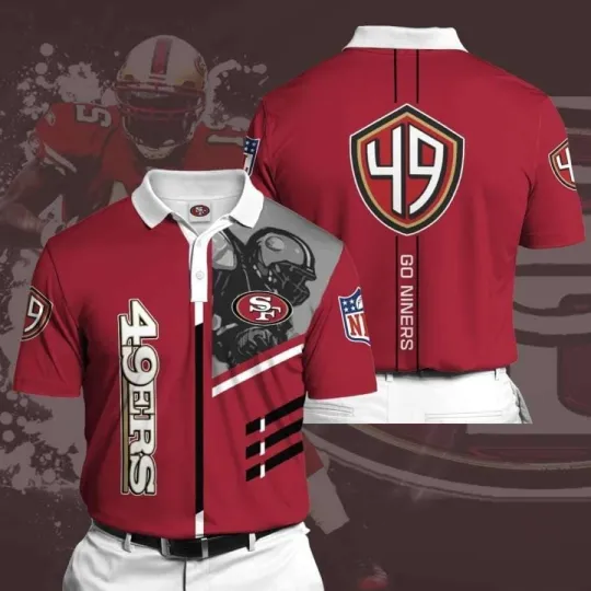 Discover San Francisco Football Team 49erss Polo Shirt
