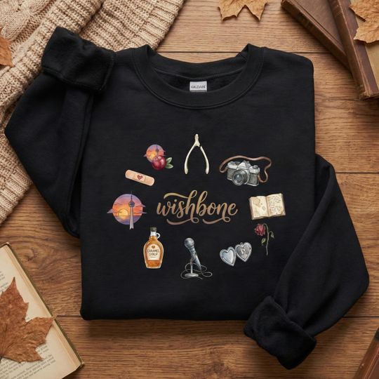 Discover Wishbone Crewneck Sweatshirt, Conan Indie Pop Inspired Sweater, Cozy Fan Gift