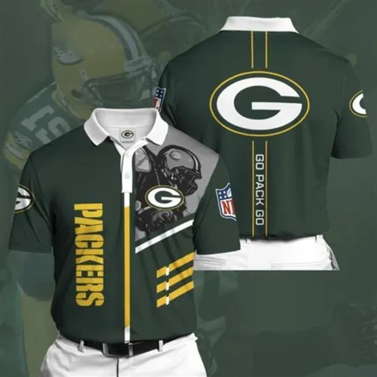 Discover Personalized Green Bay Football Team Packerss Polo Shirt