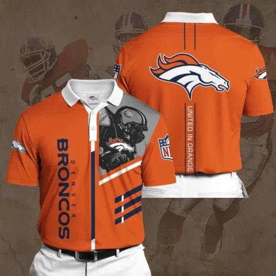 Discover Personalized Denver Football Team Broncoss Polo Shirt