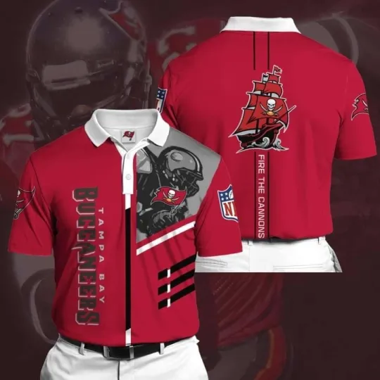 Discover Personalized Tampa Bay Football Team Buccaneerss Polo Shirt