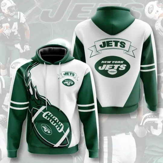Discover New York Football Team Jetss 3D Hoodie